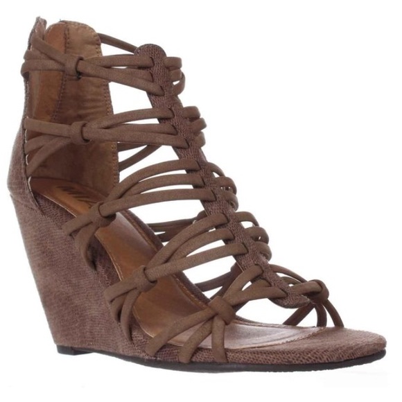 MIA Shoes - □ MIA Dylon Wedge Sandals